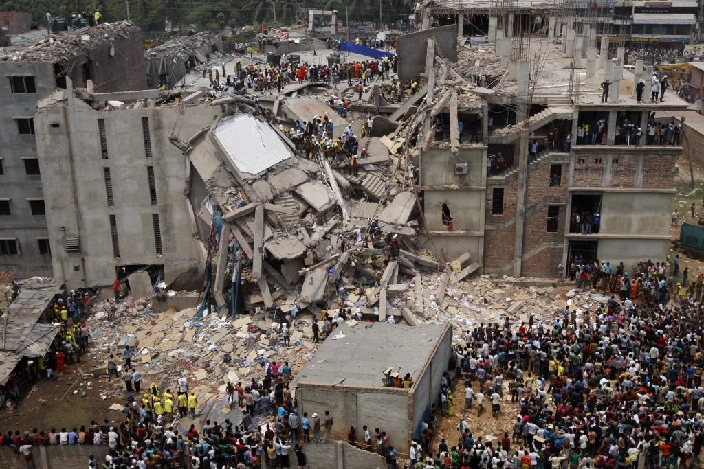 Rana Plaza collapse. Bangladesh.